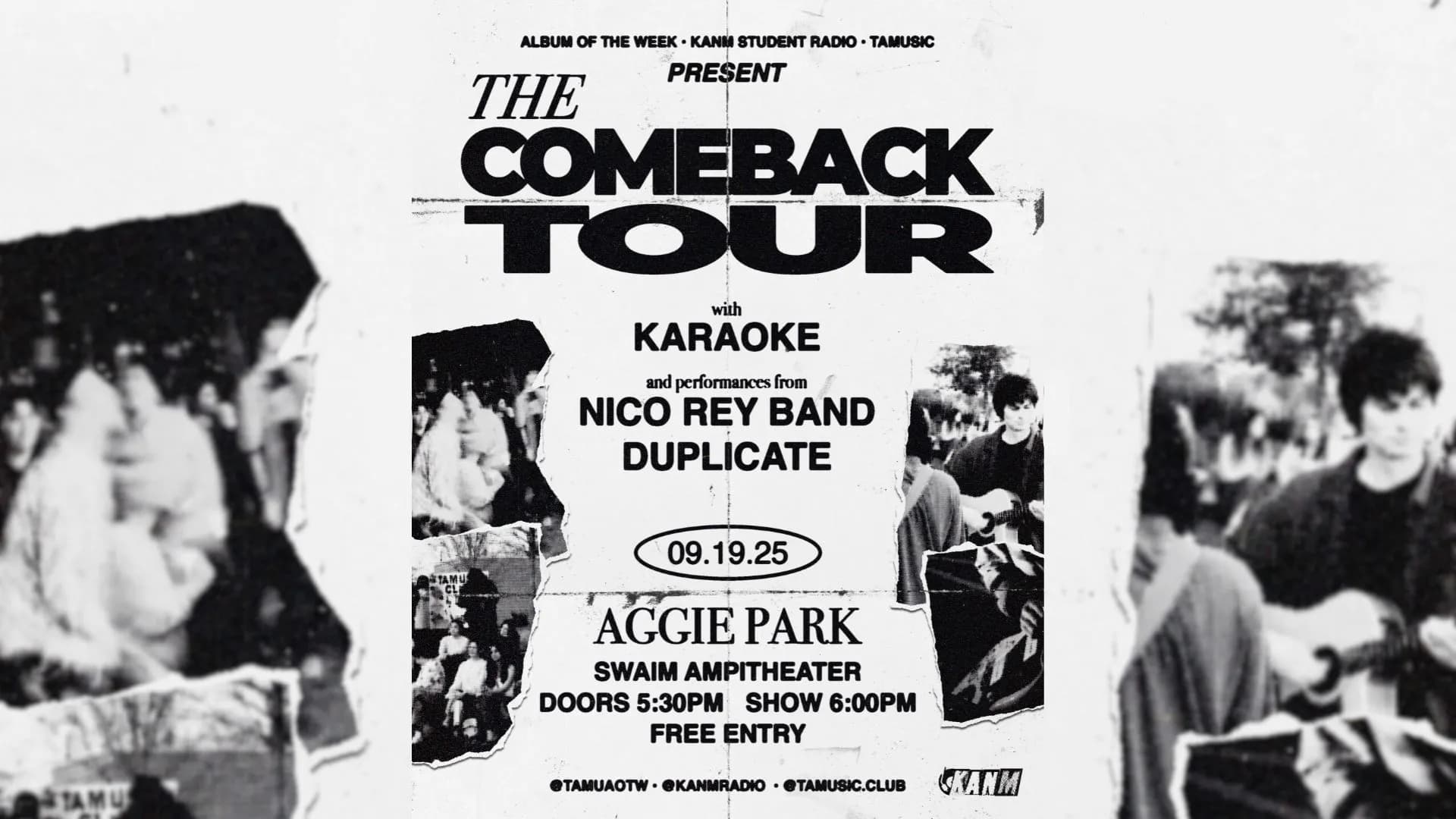 Comeback Tour Fall 2025